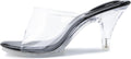 Clear Heels Stiletto Sandals for Women - Sexy Transparent Mules