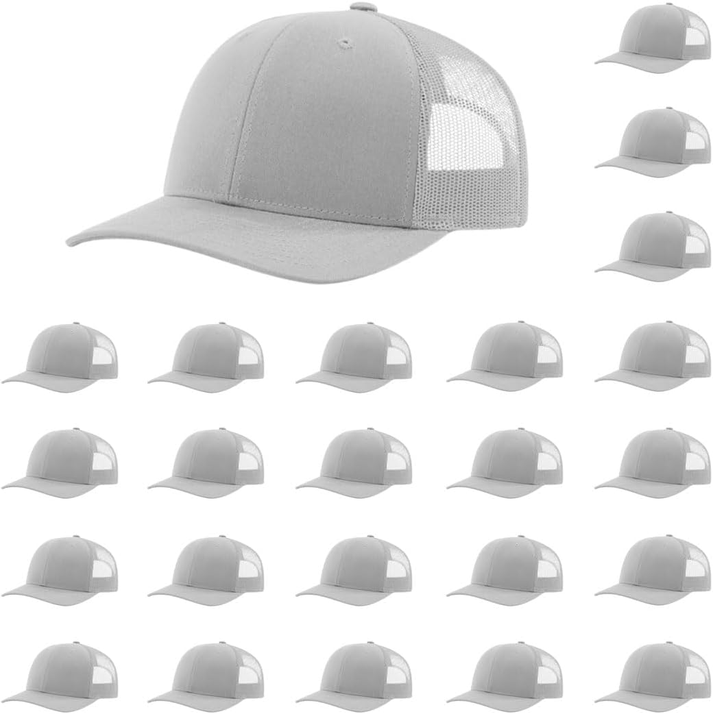 Richardson 112 Classic Six-Panel Adjustable Snapback Trucker Cap