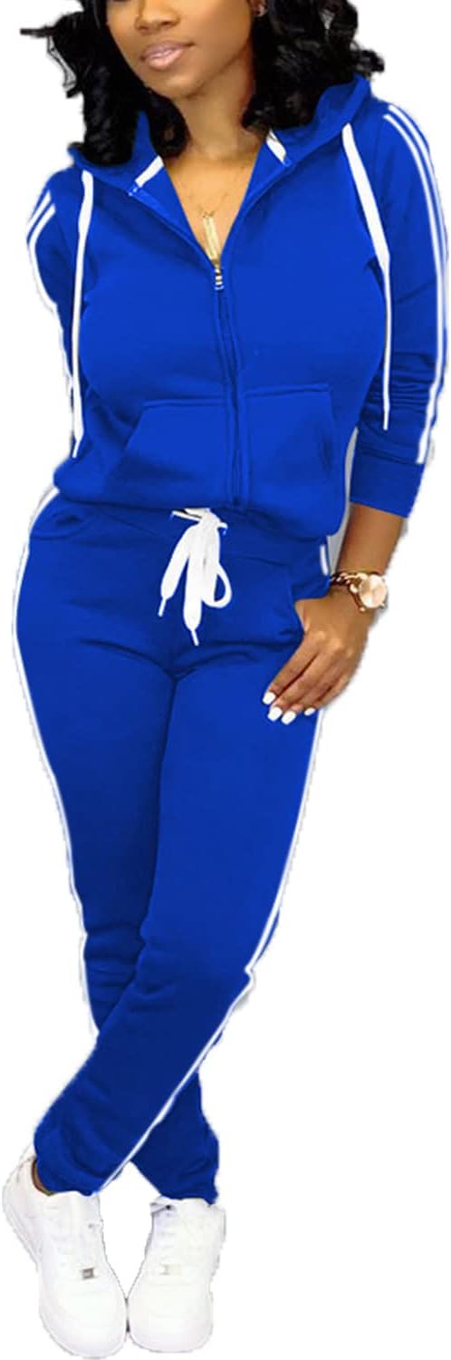 Trendy Two Piece Outfits for Women Casual Tracksuit Set