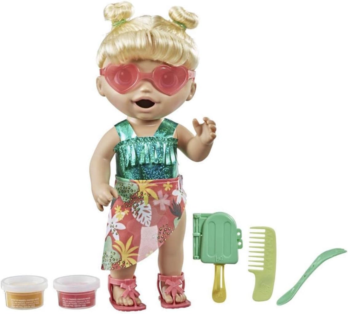 Baby Alive Sunshine Snacks Doll: Eats, Poops & Plays!