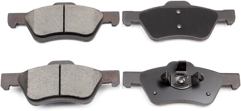 ECCPP D1047-7950 Front Ceramic Disc Brake Pad Set for Ford