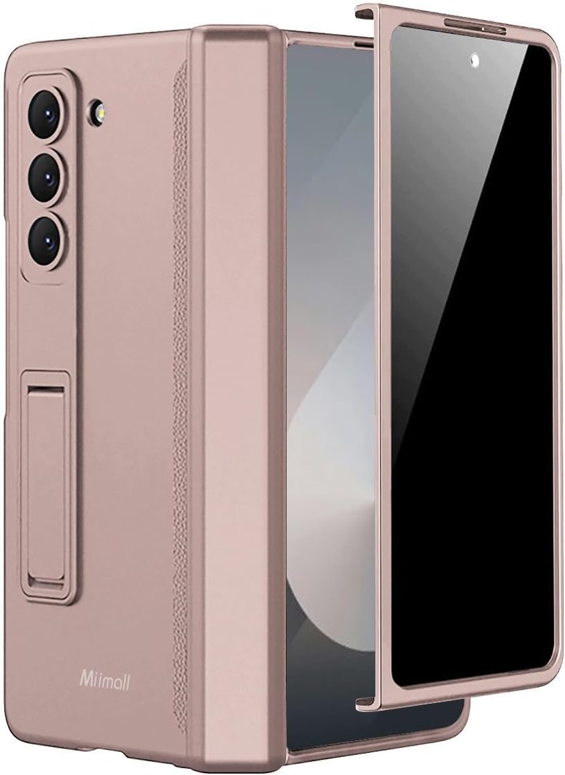 Miimall Galaxy Z Fold 6 Case with Privacy Screen Protector