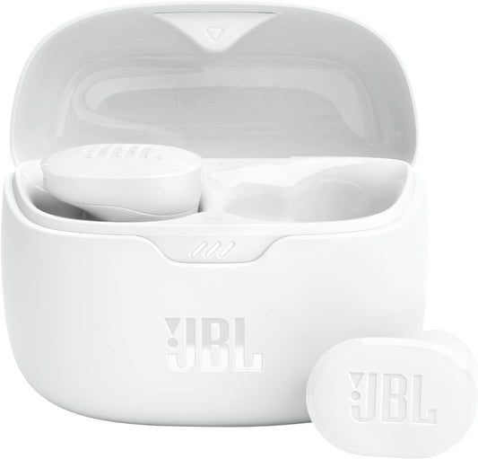 JBL Tune Buds - True Wireless Noise Cancelling Earbuds (White)