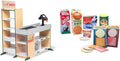 Freestanding Wooden Fresh Mart Grocery Store - Pretend Play