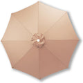 Patio Umbrella Replacement Canopy 10ft/9ft/7.5ft - Durable UV Shield