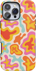 Casely iPhone 16 Pro Max Case Tropical Color Splash - Bold Protection