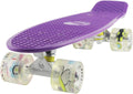 22 in Mini Cruiser Skateboard for Kids and Beginners - Retro Pocket