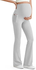BareFeel Maternity Flare Leggings with Pockets (Style 34PW)