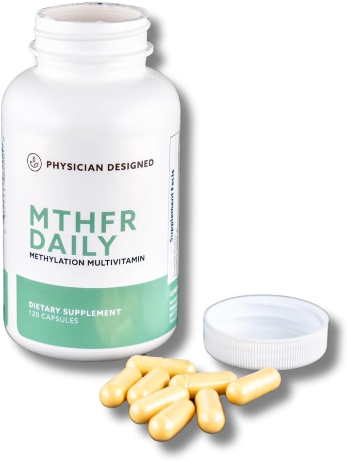MTHFR Daily Multivitamin for Energy, Mood, and Heart Health