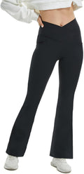 TOPYOGAS Flare Leggings: Pocketed Bootleg Bliss