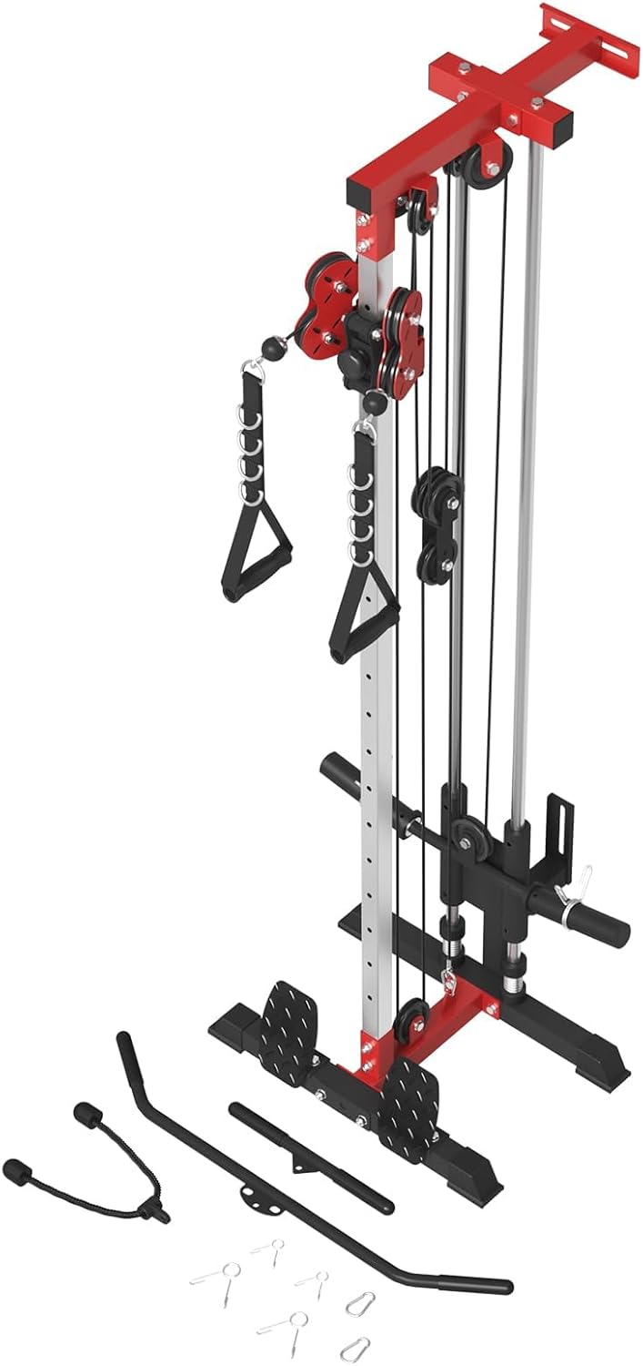 Mikolo Wall Mount Cable Station for Home Gym Fitness Equipment