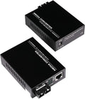 Multi-Mode Dual SC Gigabit Media Converter 2-Pack - Compact Network