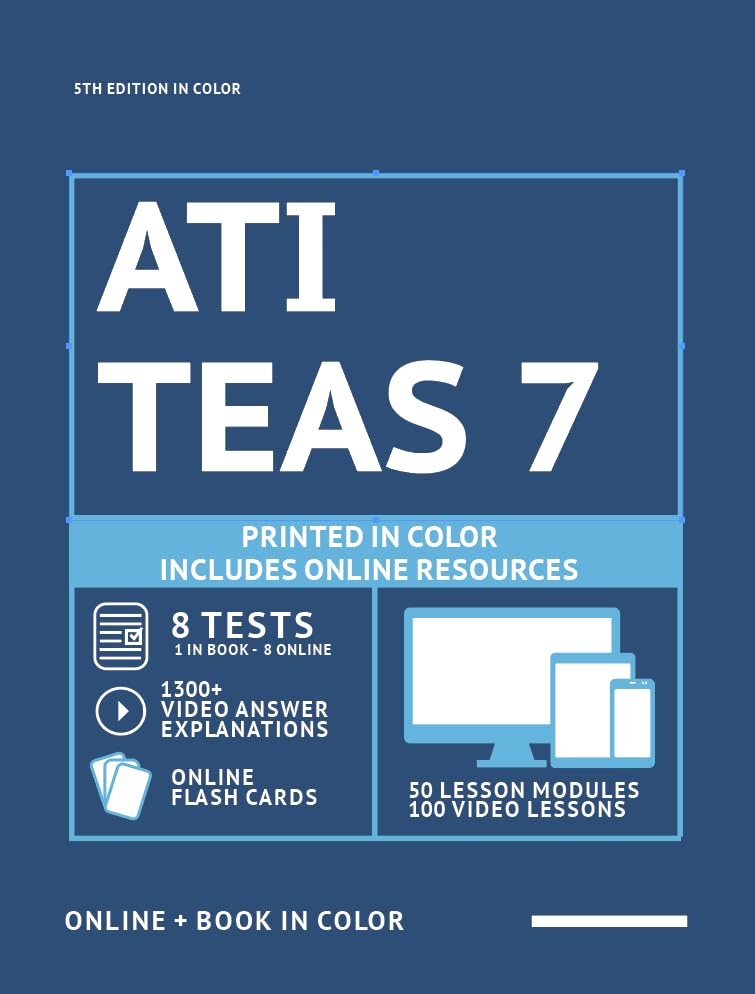 ATI TEAS 7 Study Guide 2025: Comprehensive Nursing Exam Prep