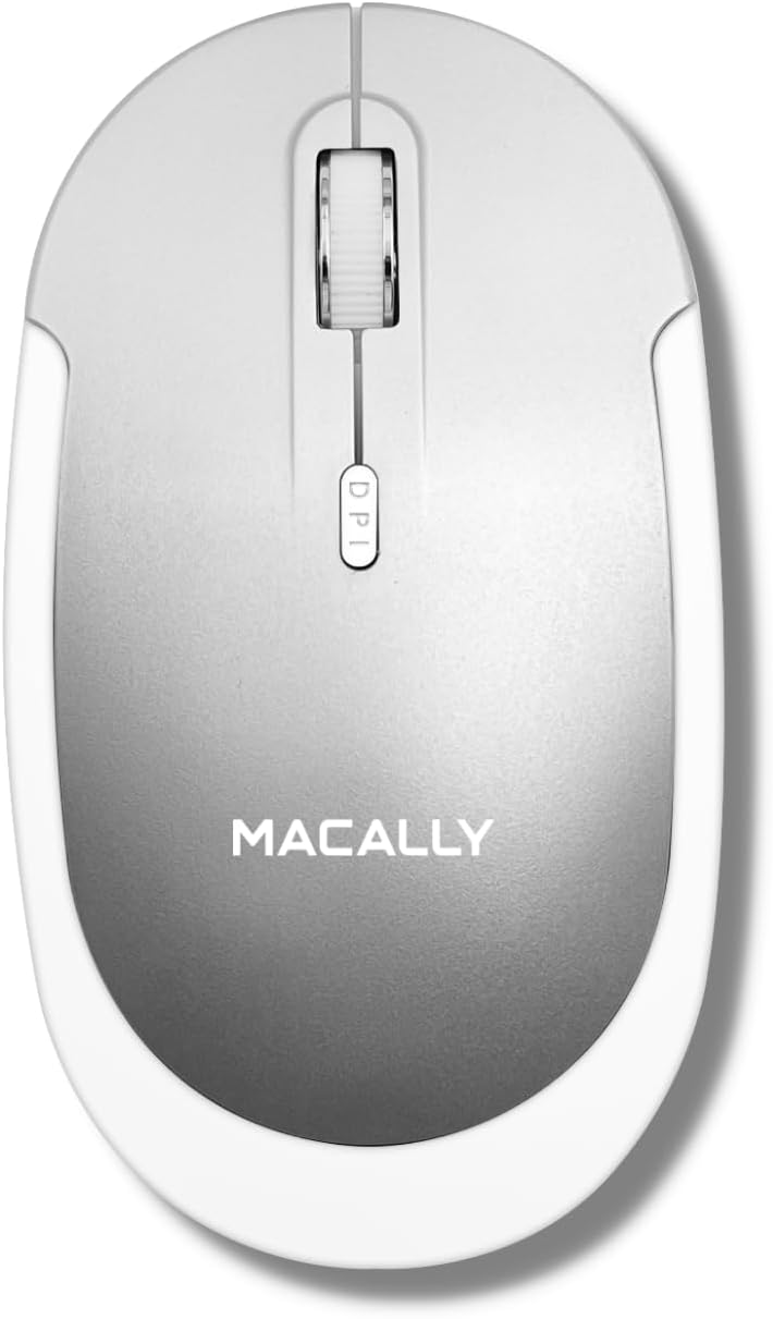 Silent Comfort: Macally Wireless Bluetooth Mouse