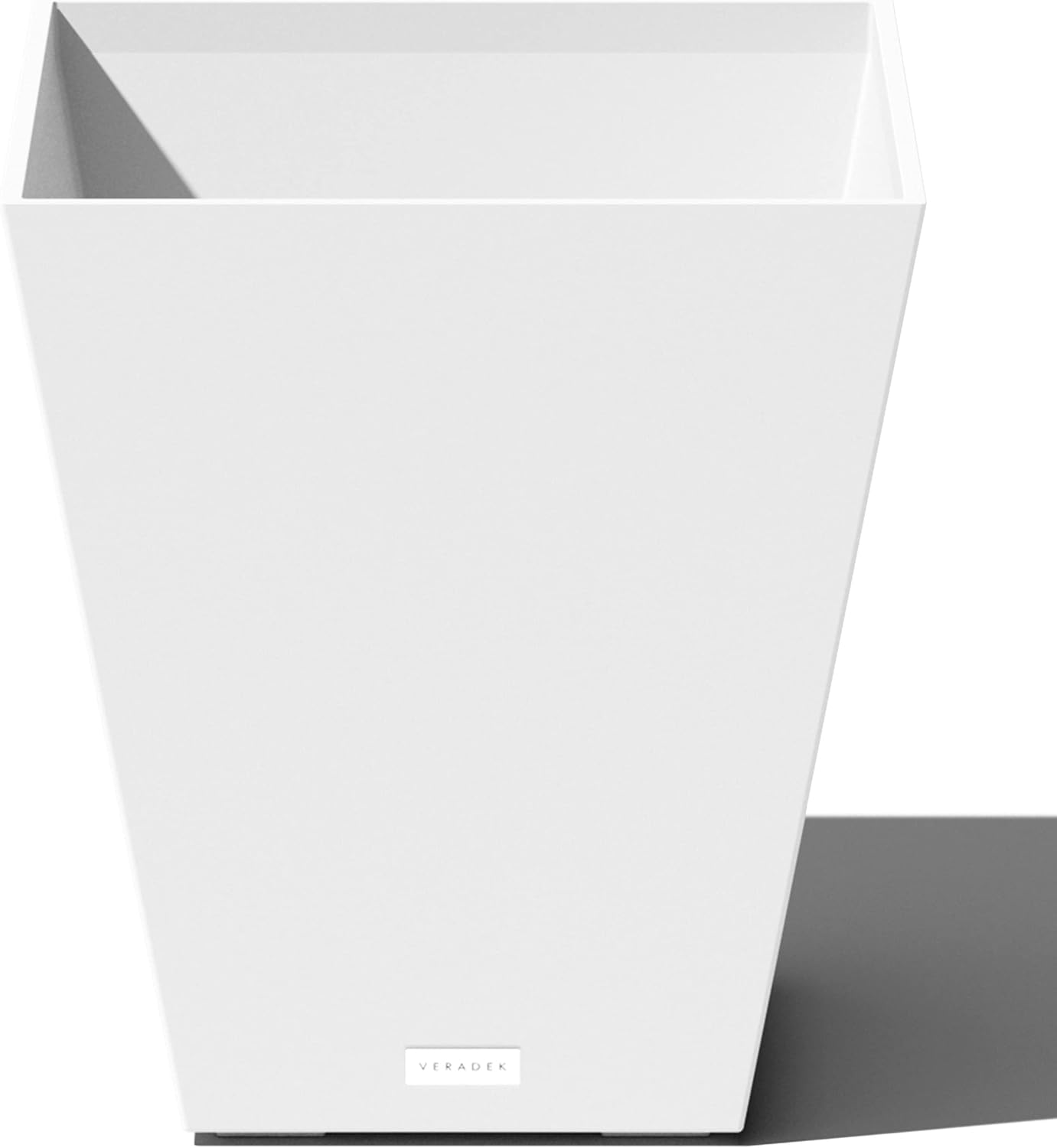 Veradek Pure Series Nobleton Large Plastic Planter for Modern Decor