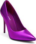 Womens High Heels 4 Inch Closed Pointed Toe Pumps - Classic Dress Pump