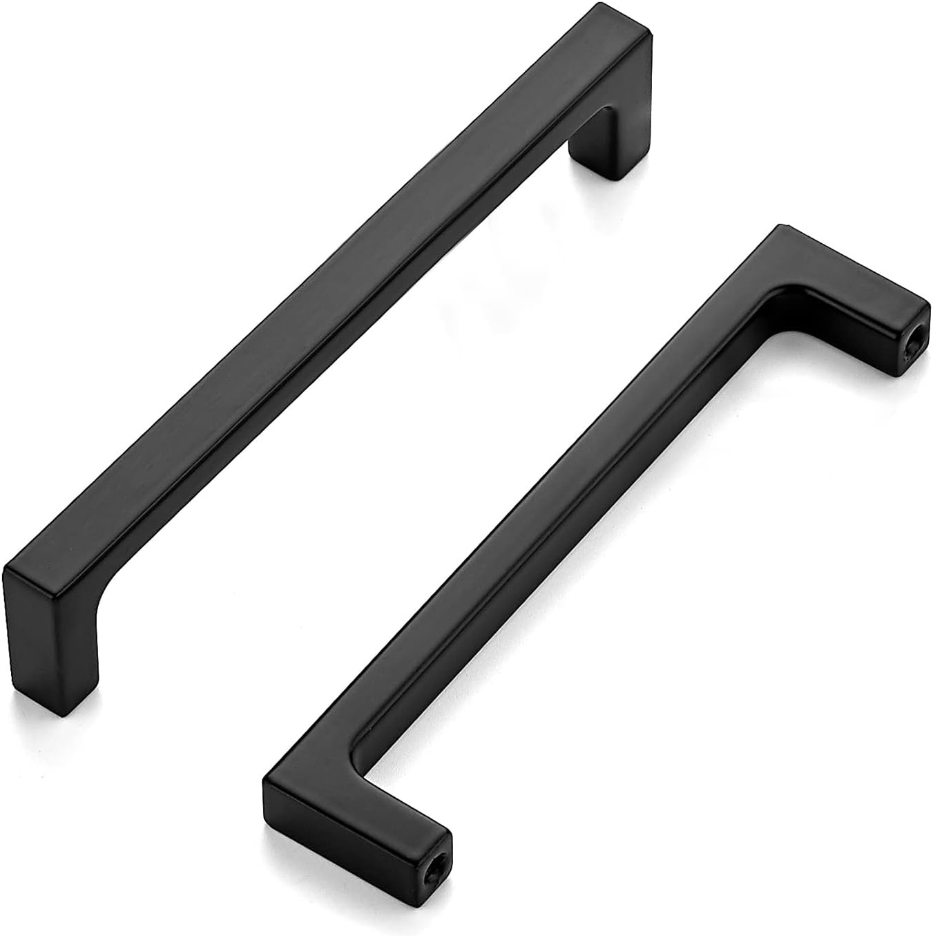 Ravinte 20 Pack 5 Inch Hole Centers Matte Black Cabinet Pulls