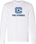 The Citadel Bulldogs Long Sleeve Tee - Official Team Logo