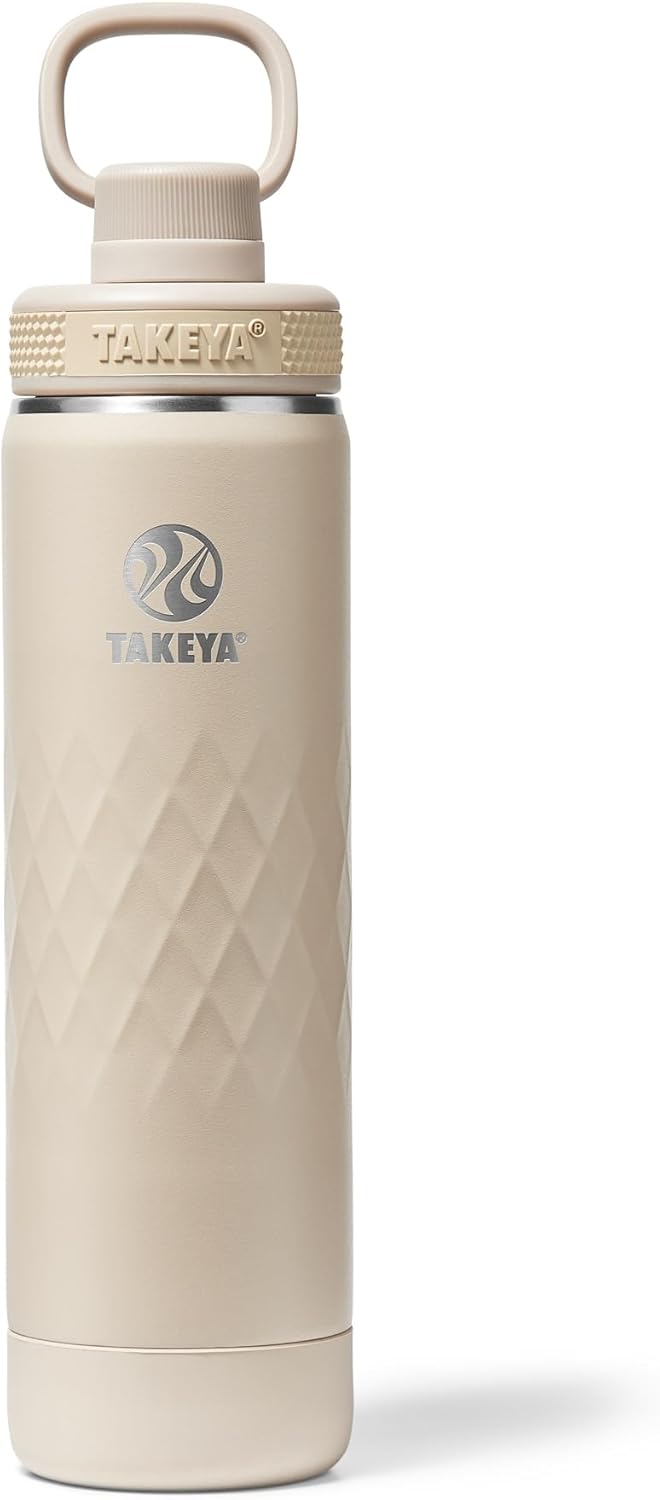 Takeya Sport 22 oz Triple-Insulated Water Bottle for Hydration