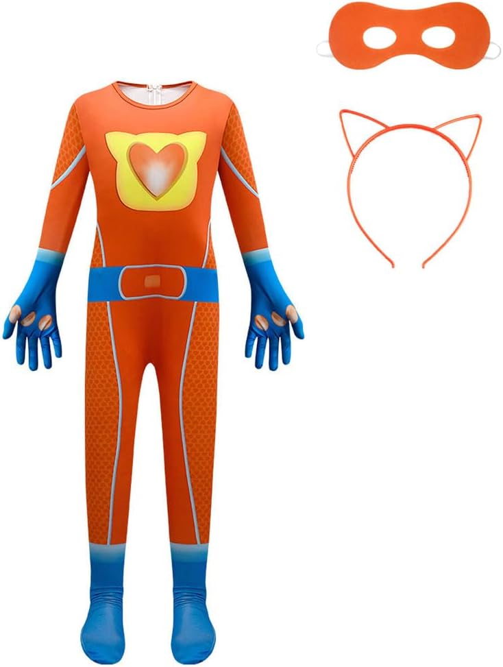Cute Cosplay Costume for Kids with Mask and Headband for Fun