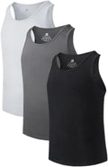 DAVID ARCHY Men's Bamboo Rayon Tank Top Undershirt