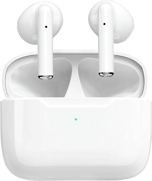 ROMSION Wireless Earbuds: HiFi Bass Stereo, Noise Cancelling Mic, IPX8, 48H Playtime
