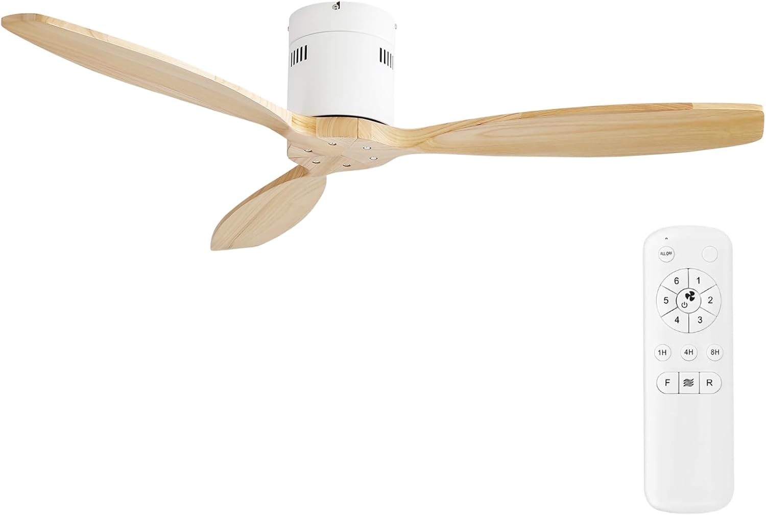 Sofucor 52ft' Low Profile Ceiling Fan for Modern Spaces
