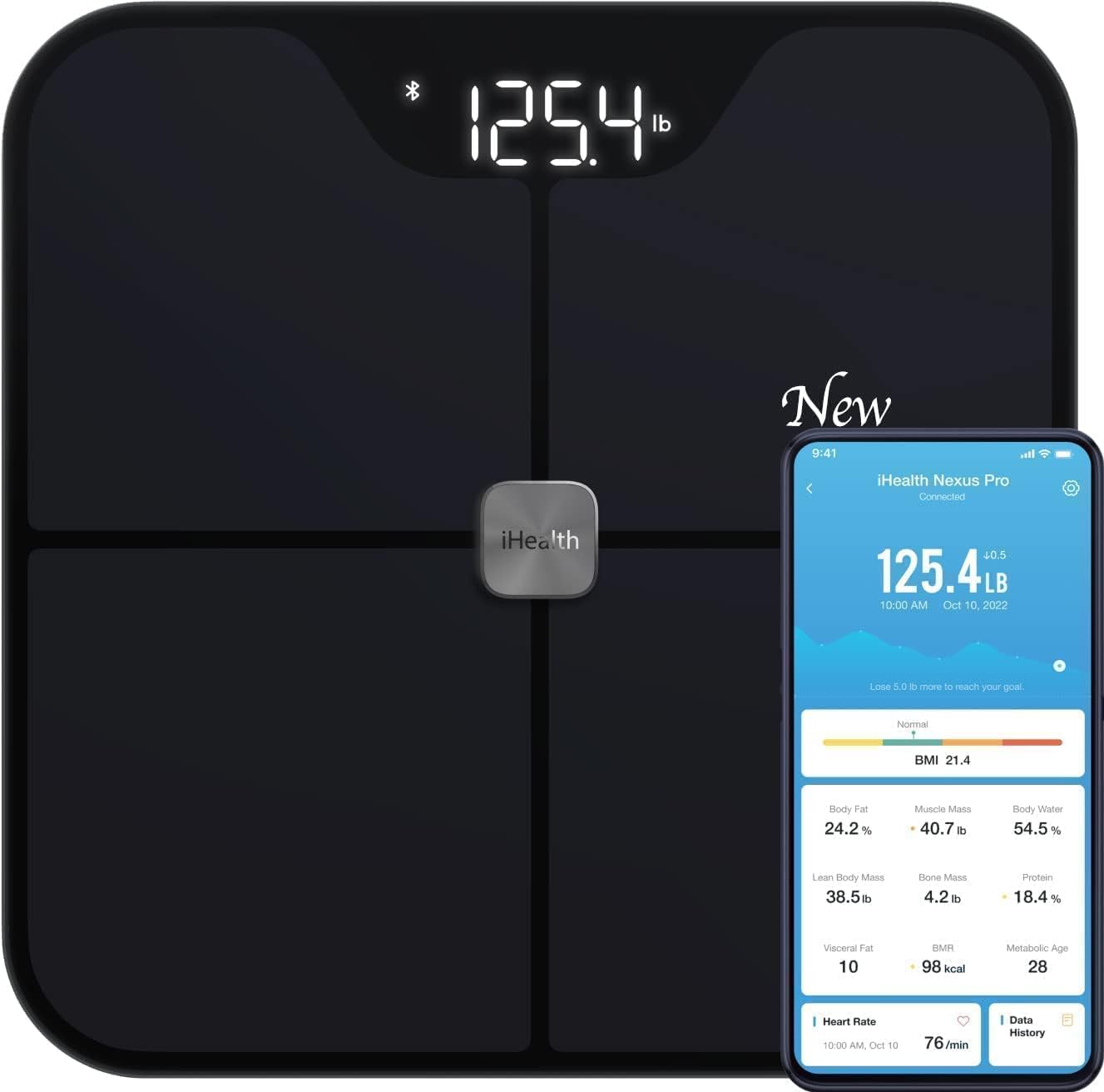 iHealth Nexus PRO Smart Scale - Track Body Composition Easily!