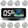 Backup Parktronic System Car Reverse with 8 Parking Sensors - LCD