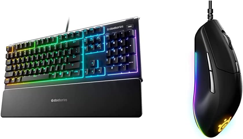 SteelSeries Apex 3 RGB Gaming Keyboard - Ultimate Gaming Setup