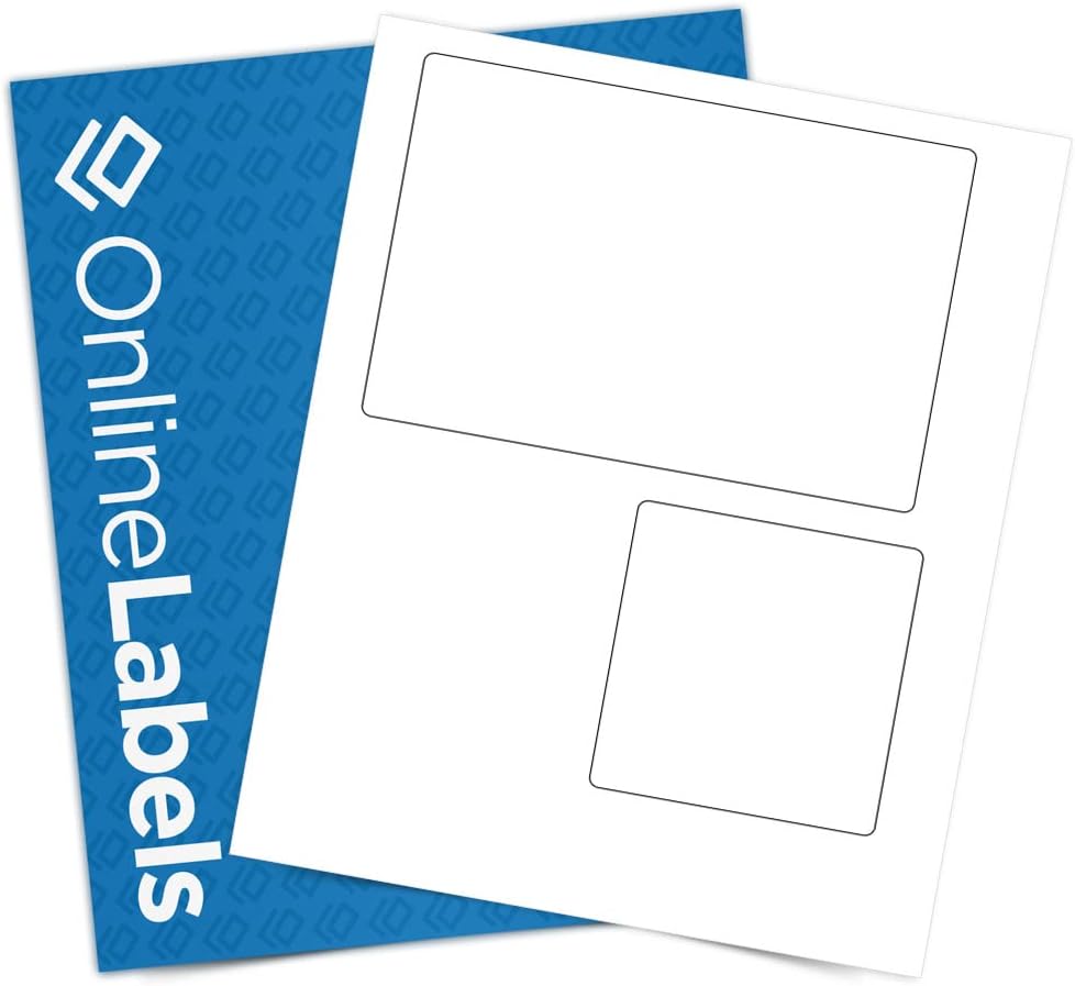 Online Labels 6.78 x 4.75 and 3.5 x 3.75 Shipping Labels