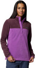 Columbia womens Benton Springs 1/2 Snap Pullover Medium - Plush 250g