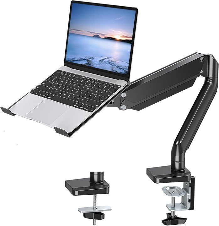 Adjustable Laptop Arm Mount - Ergonomic Solution for Heavy Laptops - MOUNTUP