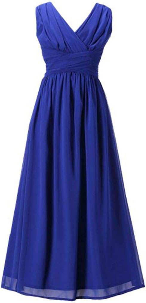 Juniors Long Bridesmaid Dress for Flower Girls and Parties