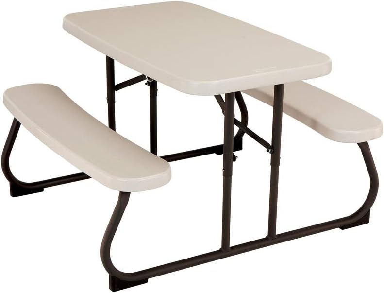 Kid's Picnic Table by LIFETIME - Durable and Easy to Clean