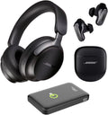 QuietComfort Ultra Wireless Headphones Bundle Black with Earbuds