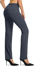 TSLA Women's Yoga & Dress Pants - Stretch Work Slacks for Office