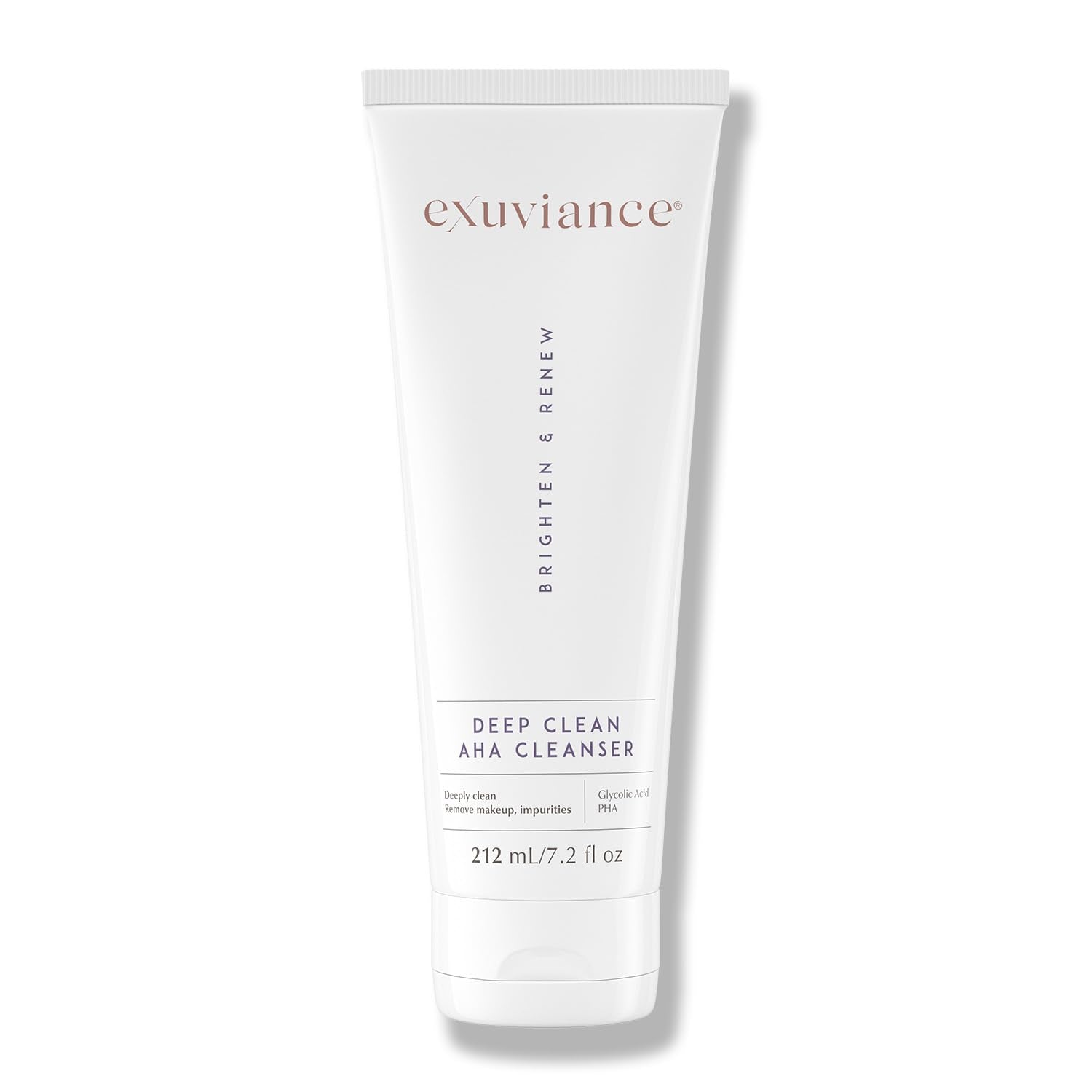 EXUVIANCE Deep Clean AHA Foaming Face Cleanser with Glycolic Acid