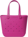 Extra-Large Beach Bag Waterproof Getaway Rubber Tote - Zinnia