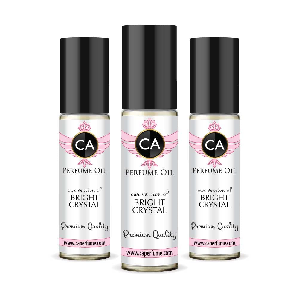 Bright Crystal Floral Fruity Body Oil for Women - Long Lasting