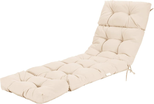 GRAFFY Patio Chaise Lounge Cushion for Ultimate Comfort