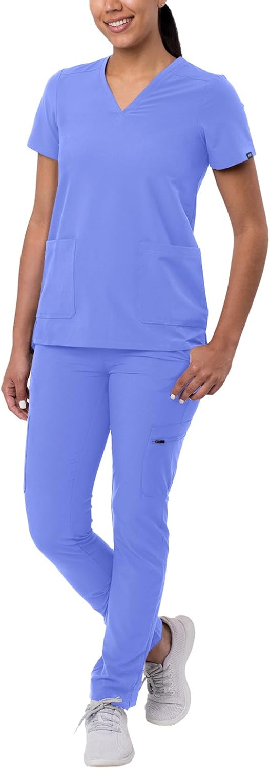 Adar Addition Go-Basic Scrub Set for Women - Comfort & Style