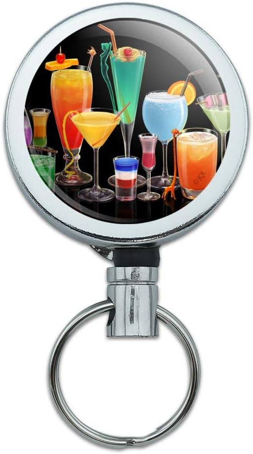 Heavy Duty Metal Retractable Badge Holder - Secure Your Essentials in Style