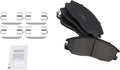 TRQ Front Brake Pads Ceramic for 2001-2006 Hyundai Santa Fe - Durable