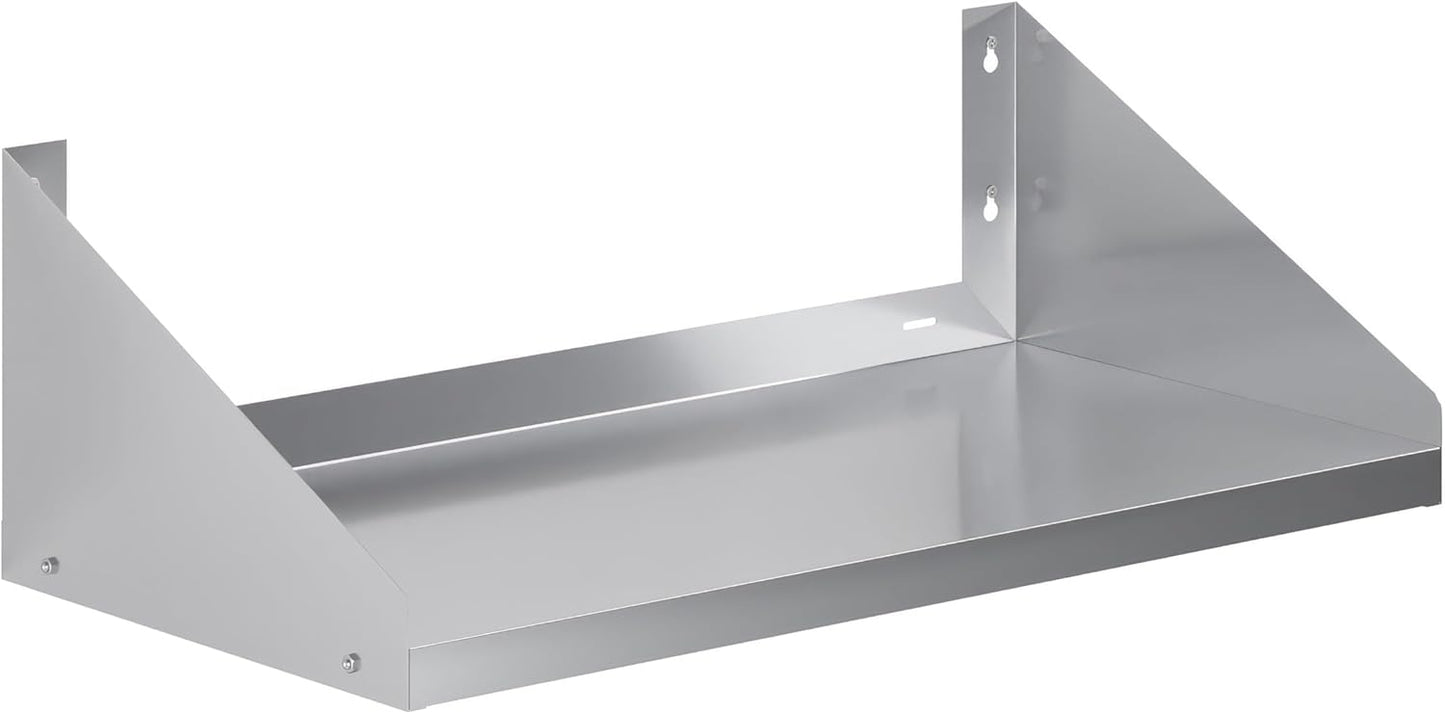 AmGood 36 Stainless Steel Wall Shelf - Organize with Style!