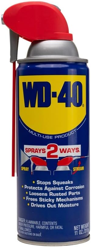 WD-40 Original Formula Multi-Use Product with Smart Straw 11 OZ
