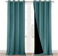 NICETOWN 100% Blackout Curtains for Noise Reduction and Insulation