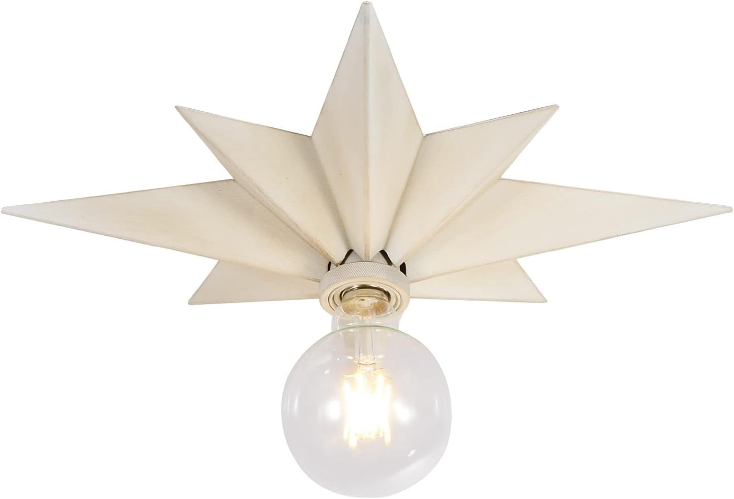 Airposta 16in Flush Mount Ceiling Light for Modern Farmhouse Decor