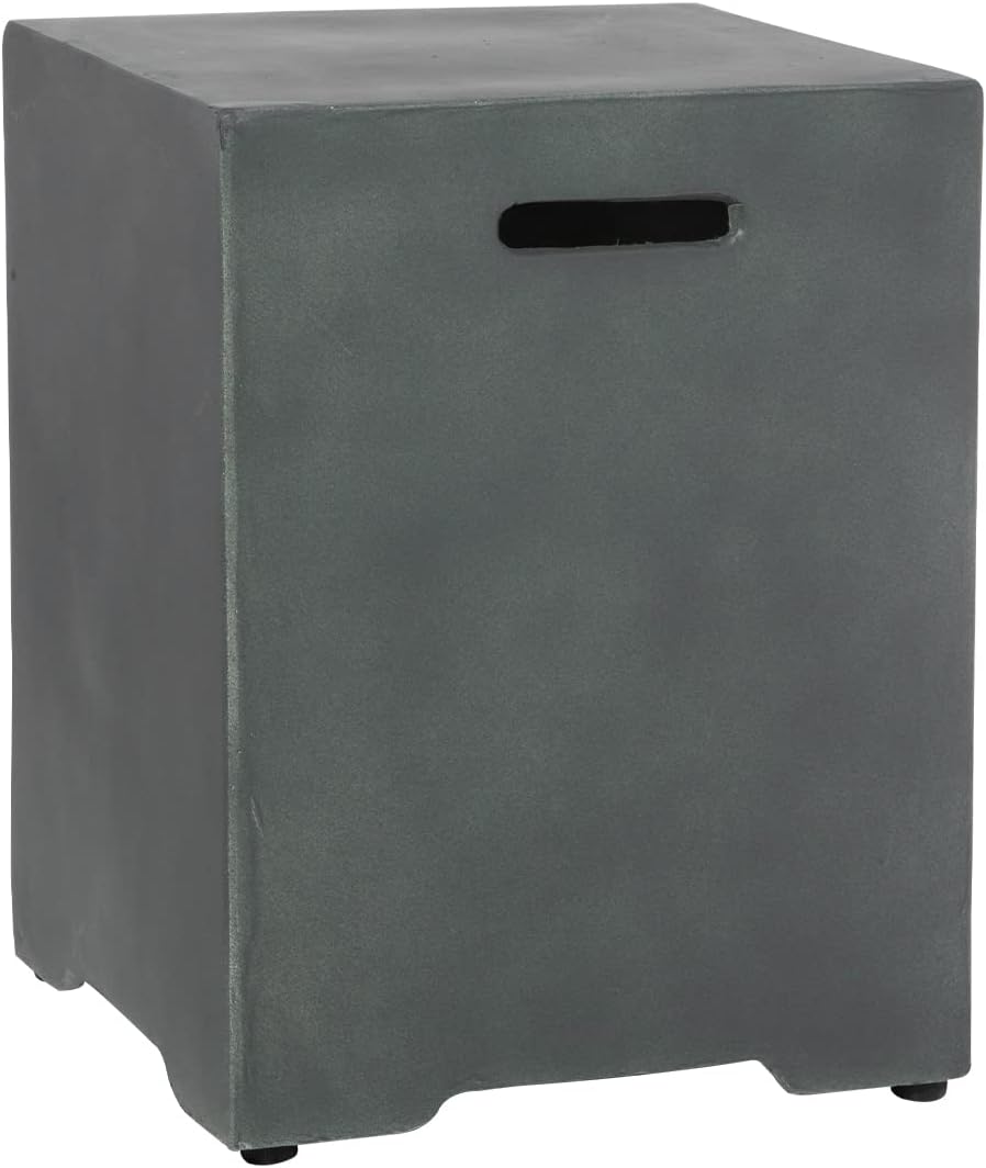 HOMPUS Propane Tank Cover Table for Fire Pit and Grill Storage