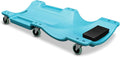 40 in Plastic Mechanic Creeper Sky Blue - Low Profile Rolling Creeper